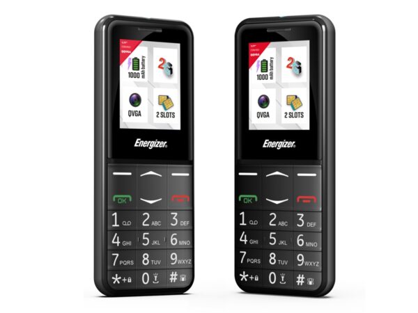 Energizer E4 Mobile Phone Color Black 1.77" Dual Sim SOS Button - Image 2